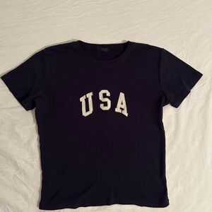 Brandy Navy USA Graphic T-Shirt